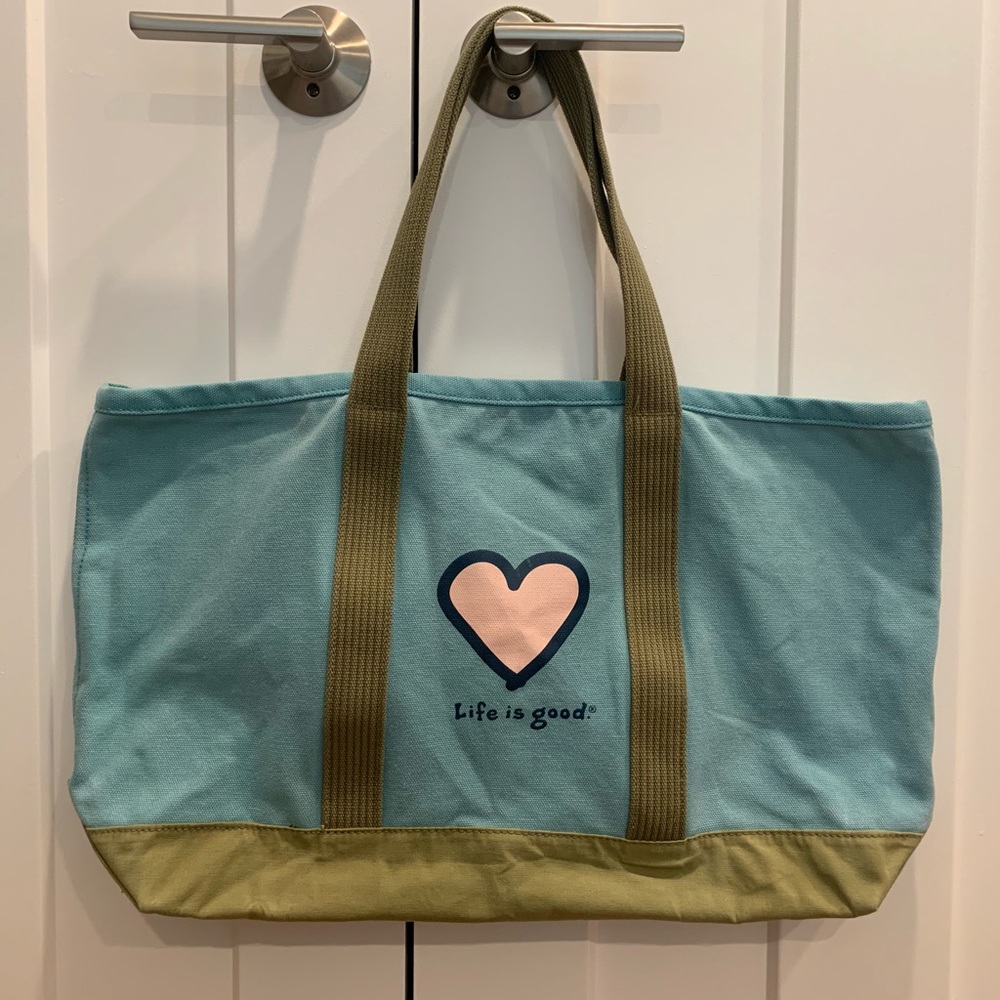 Life is Good tote bag